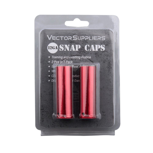 Vector Optics - Aluminum Snap Caps - 12 Gauge - 2 pcs - SCSC-07