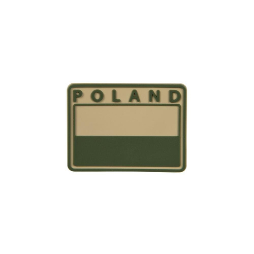 Helikon - Patch Flaga PL Gaszona Poland - Khaki - OD-FP4-RB-13
