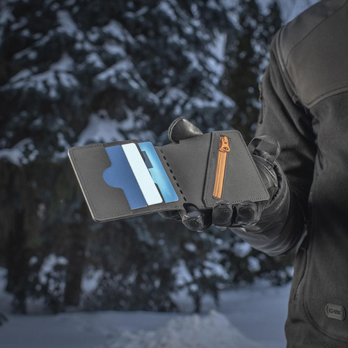 M-Tac - Slim Elite Gen. II Wallet - Black / Orange - 10171835