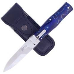 Mikov - Switchblade Predator - Raffir - Lever Lock - N690 - Blue - 241-BRa-1/KP Blue