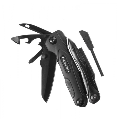 Roxon - Multitool Sparkle with Flrestarter - Black - CM1349