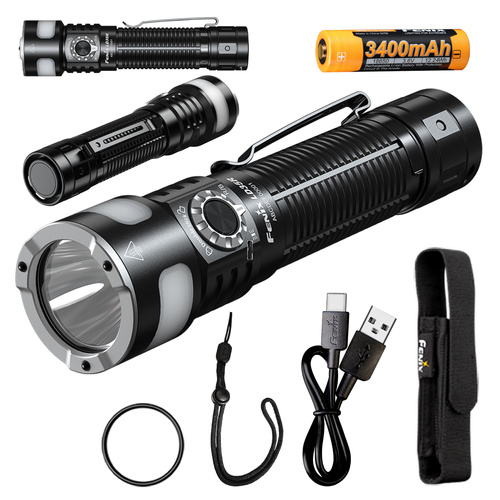 Fenix - Tactical LED Flashlight - 1800 lm - 28 400 cd - LD35R.11111