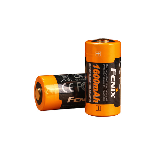 Fenix - Rechargeable Battery ARB-L18 18350 - 1600 mAh - 3,6V - ARB-L18-1600