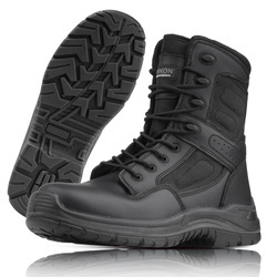 Bennon - Commodore Light O1 Military Boots - High - Black - Z20359