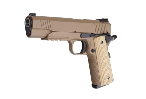 WE - Gas Pistol Replica WE-055GT - Flat Dark Earth - WET-02-002797