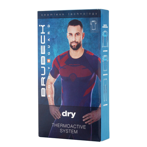 Brubeck - Thermoactive T-shirt DRY - Black/Graphite - SS11970