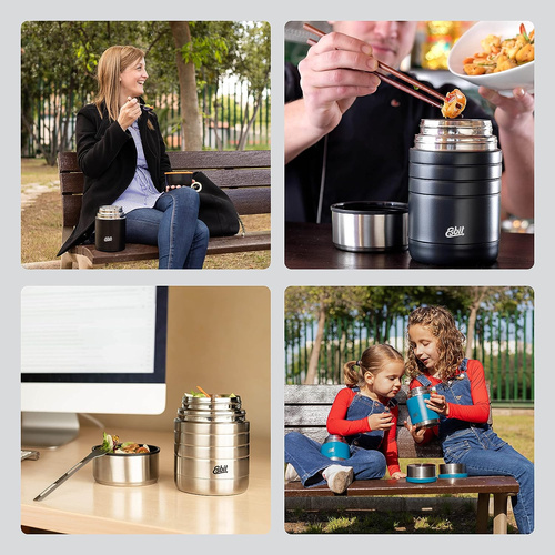 Esbit - Food Thermos Classic Food Jug - 1000 ml - Olive Green - FJ1000ML-OG