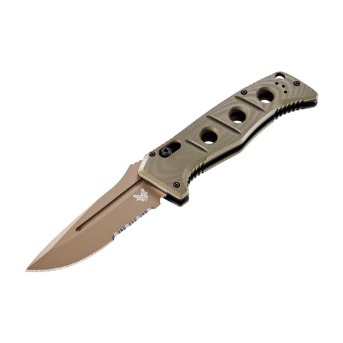 Benchmade - Folding Knife Military Auto Adamas - CPM CruWear - Olive Drab - 2750SFE-2