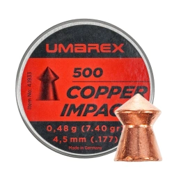 Walther - Airgun pellets Diabolo Walter Copper Impact - 4.5 mm - 500 pcs - 4.1933
