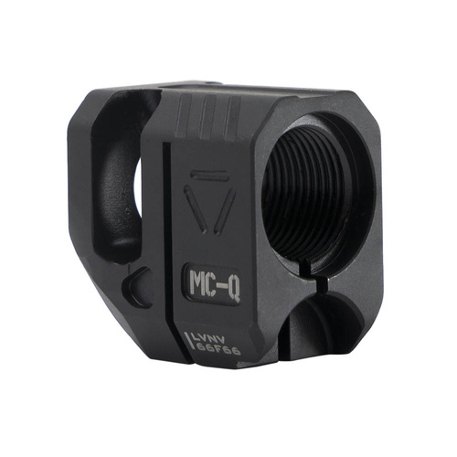 Strike Industries - Strike Micro Threaded Comp-QUAD - 1/2''x28 TPI - Black - SI-MC-QUAD
