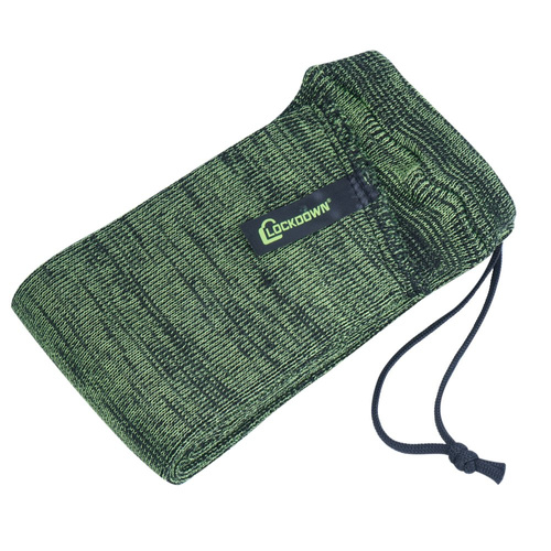 Lockdown - Rifle / Shotgun Gun Cover Sock - 4'' x 54'' - Black / Green - 1099391