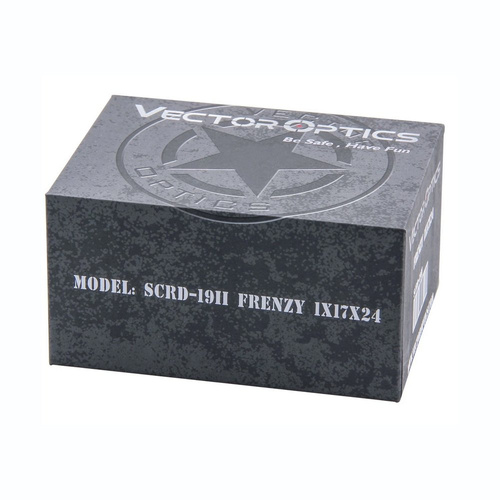 Vector Optics - Frenzy 1x17x24 Red Dot Sight - 3 MOA - Picatinny / Weaver - SCRD-19II