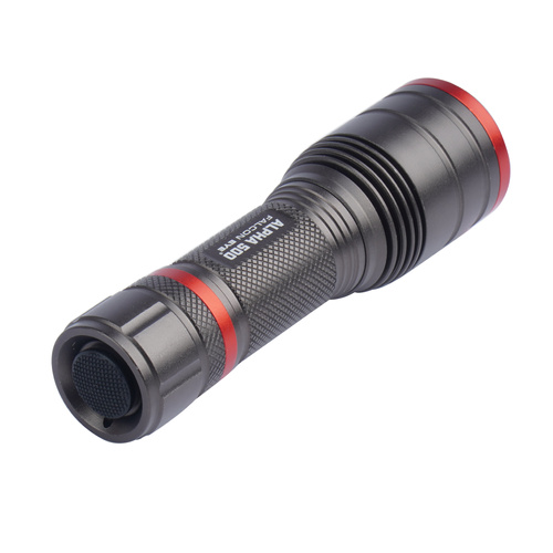 Falcon Eye - Handheld Flashlight Alpha 500 - Strobe - Focus - 500 lm - Black - FHH0121