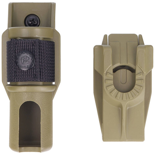 ESP - Telescopic Baton Holder with UBC-05 Clip - For 16", 18", 21" Batons - Army Green - BH-54 AG