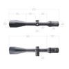 Vector Optics - Rifle Scope Continental x6 5-30x56 CDM Hunting - Black - SCOL-X22