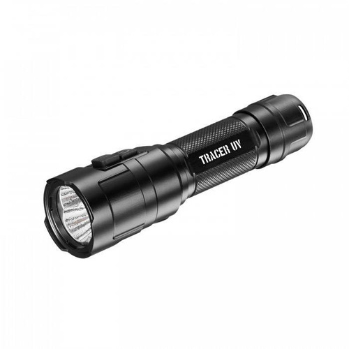 Mactronic - Tracer UV Tactical Flashlight with 18650 3400 mAh Battery - 1000 lumens - White / UV - THH0125