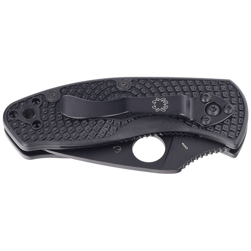Spyderco - Folding Knife Ambitious Lightweight - 8Cr13MoV - Black - C148PBBK