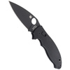 Spyderco - Manix™ 2 G-10 Black / Black Blade Knife - C101GPBBK2