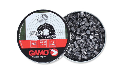 Gamo - Pellets Match - 250 pcs - 5,5 mm - 6320025