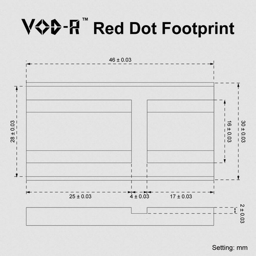 Vector Optics - Closed Collimator Frenzy Plus 1x18x20 - SCRD-63