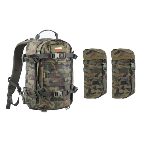 WISPORT - Sparrow 20 II backpack with two side pockets - 20 + 10 l - Wz. 93