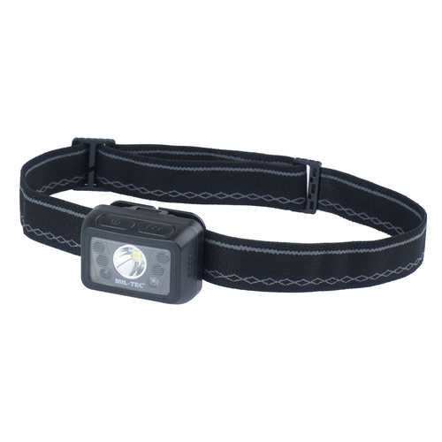 Mil-Tec - GC260 Rechargeable Headlamp - 265 lm - Black - 15172400