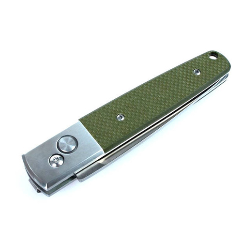 Ganzo - Folding Knife Firebird EDC G7211 - Button Lock - Green - G7211-GR