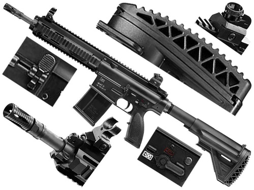 Umarex - Heckler&Koch HK417 Carbine Replica - GBB - 2.5985X