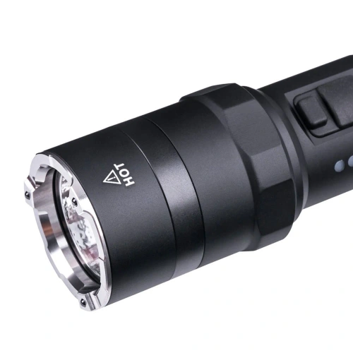 NEXTorch - Tactical LED Flashlight P84 - 21700 4800 mAh - 3000 lm - Black - NEXT-P84