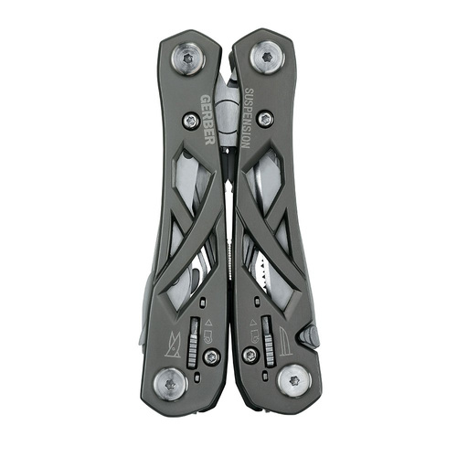 Gerber - Suspension Multitool - 11 Tools - Gray - 31-003620