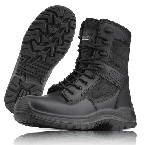 Bennon - Commodore Light O1 Military Boots - High - Black - Z20359