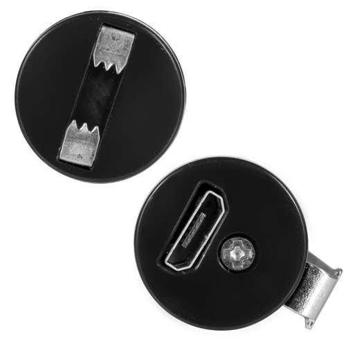 Piranha - Pen Shock USB Stun Gun - 2 400 000 V - Silver - PESH