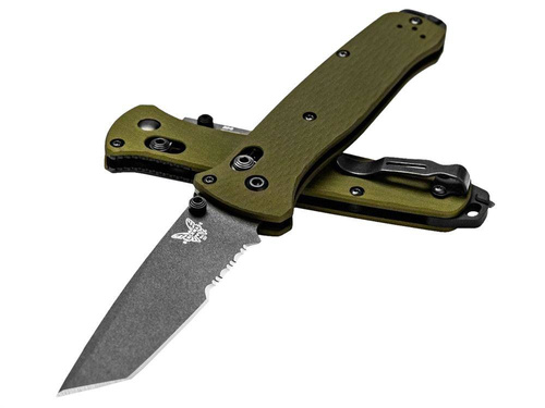 Benchmade - Bailout Folding Knife - CPM-M4 - Green - 537SGY-1