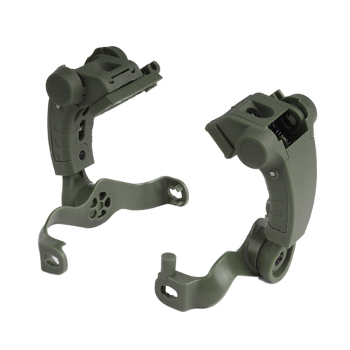 Earmor - Adapter for M32 Plus Headphones at ARC Rail - Polymer - Foliage Green - M16A-FG