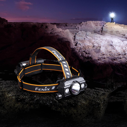 Fenix - Rechargeable LED Headlamp with 5000 mAh Battery - 3000 Lumens - HP30R V2.0