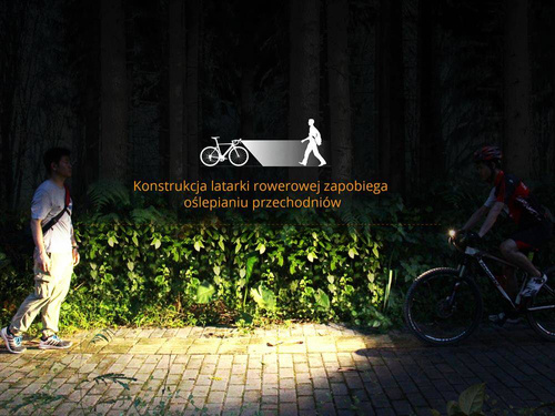 Fenix - LED Bicycle Flashlight - 600 lumens - 2600 mAh - Black - BC25R