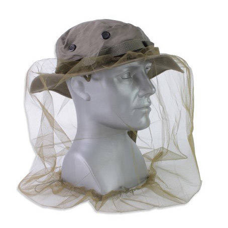 Mil-Tec - Head Mosquito Net - Brown - 12232000