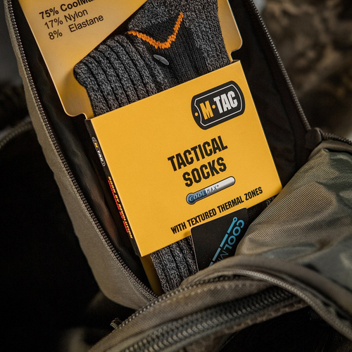 M-Tac - Socks Coolmax 75% Long - Black - FL-2103-2