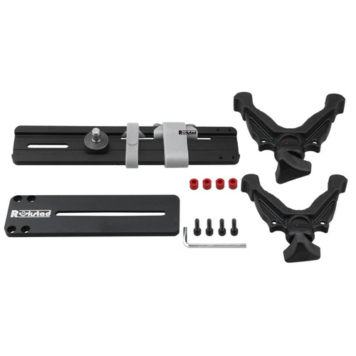 RokStad - TPM Shooting Rest - 1/4''-20 - Two-point - Black - RSGR-12