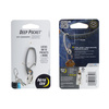 Nite Ize - Carabiner Deep Pocket - Stainless Steel - Silver - DPK-11-R3