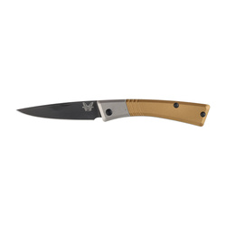 Benchmade - Folding Knife 315BK-01 Successor - M390 - Black/Gold - 315BK-01