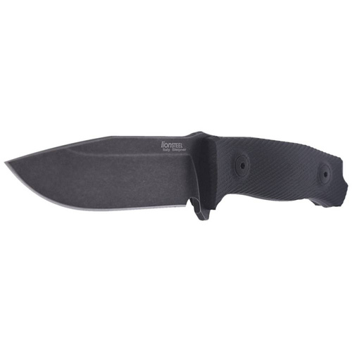 LionSteel - Tactical knife - Sleipner - Black - M5B G10