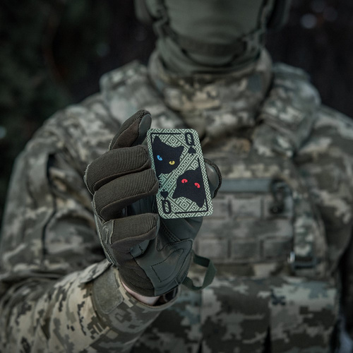 M-Tac - Queen of Spades Patch - Cordura 500D - Ornament - Olive - 51362001