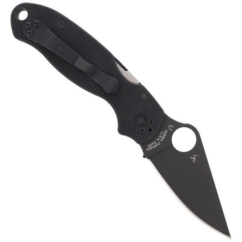 Spyderco - Para™ 3 G-10 Black / Black Blade Knife - C223GPBK