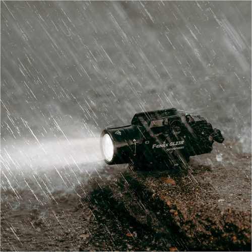 Fenix - Flashlight Tactical Weapon with Laser GL23R - Luminus SFT40 LED - 1200 lm - Black - GL23R