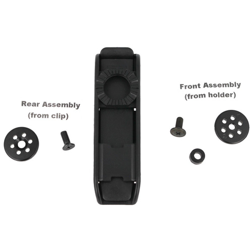 ESP - Single Fixing Bracket UBC-04-1 MOLLE 360° - Black - UBC-04-1 BK