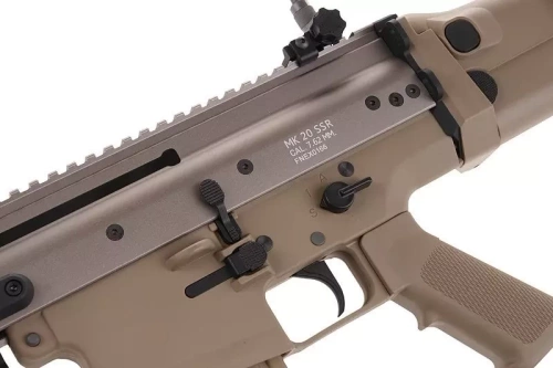 WE - AEG SCAR-H MK20 MOD 0 SSR Carbine Replica - Tan - WET-01-005928