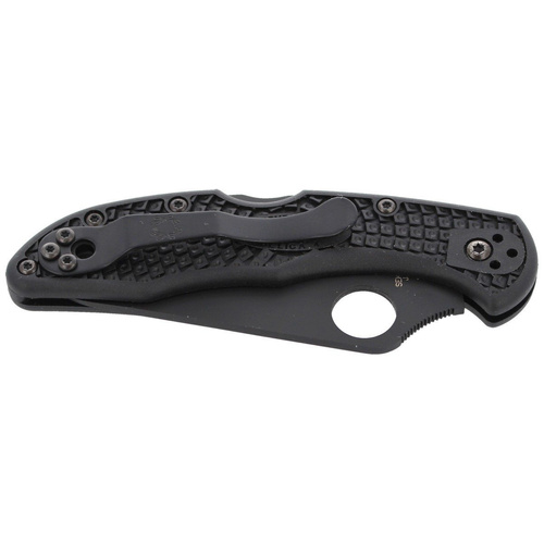 Spyderco - Delica® 4 FRN Black / Black Blade Knife - C11PSBBK