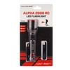 Falcon Eye - Handheld Flashlight Alpha 2000 RC - Strobe - Focus - 2000 lm - Black - FHH0123