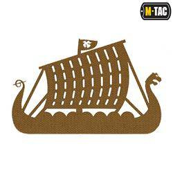 M-Tac - Laser cut Drakkar patch - Coyote - 51170005